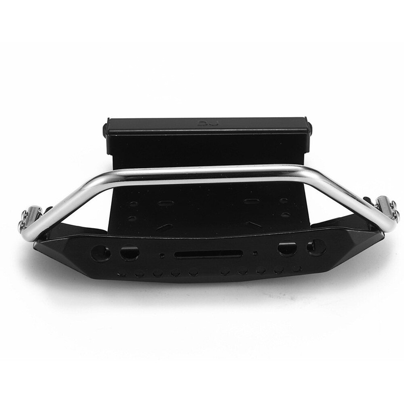 RBR/C Upgraded Metal Front Lower Bumper Protector for 1/10 TRX4 TRX6 Mercedes G63 G500 6X6 DIY RC Cars Vehicles Models Parts