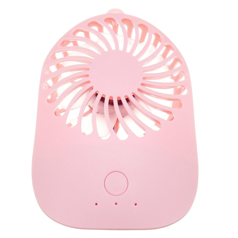 Rechargeable Mini Portable USB Fan With 3 Adjustable Wind Speed Super Mute Handheld USB Fan