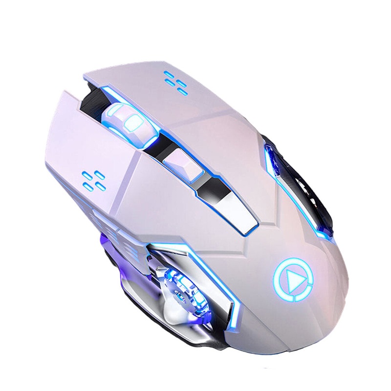 YINDIAO G15 Wired Gaming Mouse 6 Buttons Adjustable 1200-3600DPI Colorful Breathing Light Sound USB Wired Mouse