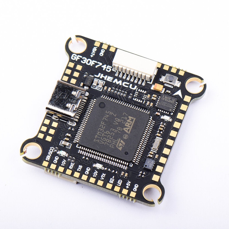 30.5×30.5mm JHEMCU F745 F7 OSD Flight Controller 3-6S with 5V 10V BEC Output Support DJI O3 Air Unit for RC Drone FPV Racing