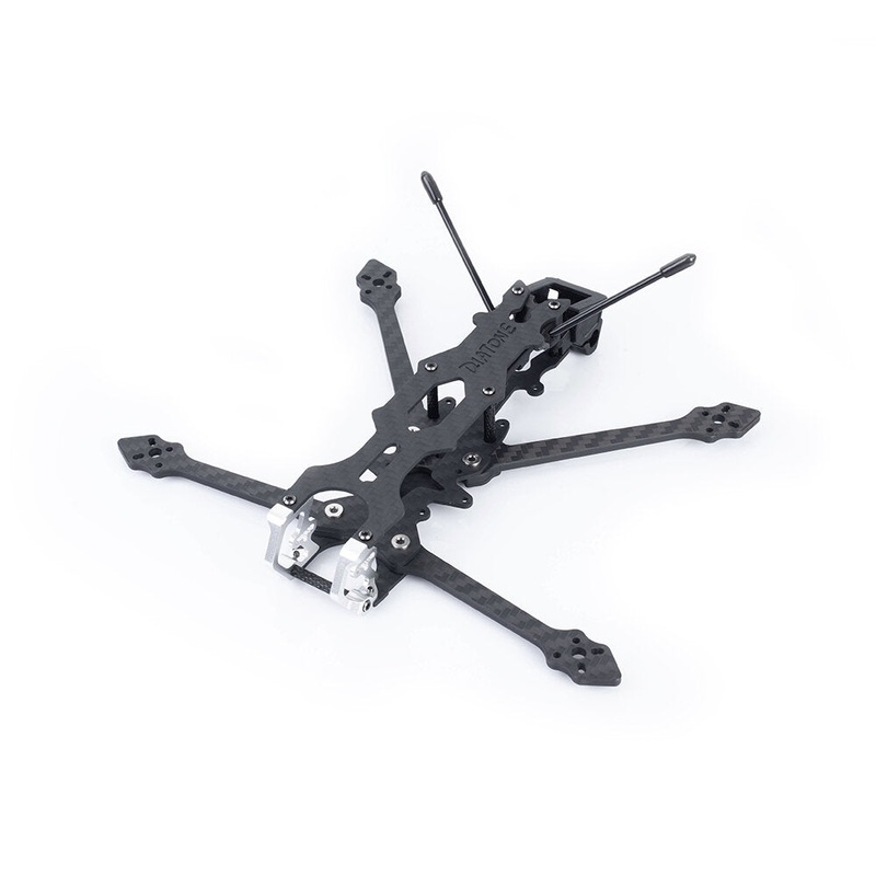 Diatone Roma L4 LR 176mm Wheelbase 4 Inch Carbon Fiber Long Range Frame Kit Support 2020 / 26.526.5mm FC Mount Hole for RC FPV Racing Drone