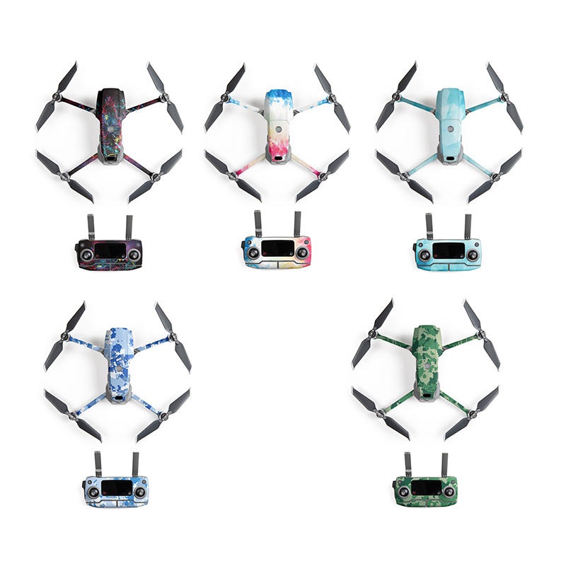 PGYTECH Fuselage Sticker Decals Skin Drone Body Remote Controller For DJI Mavic 2 Pro/Zoom