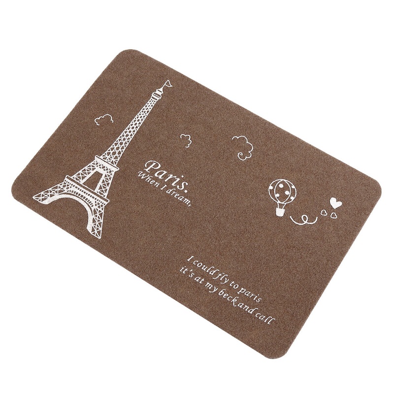 40*60/40*120 Kitchen Carpet Living Room Balcony Bathroom Printed Non-slip Carpet Doormat Household Floor Mat