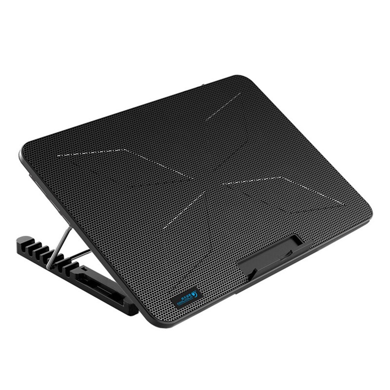 COOLCOLD Laptop Cooling Pads with RGB Lighting 6 Fans Mobile Phone Holder for Up to 17 inches Laptop