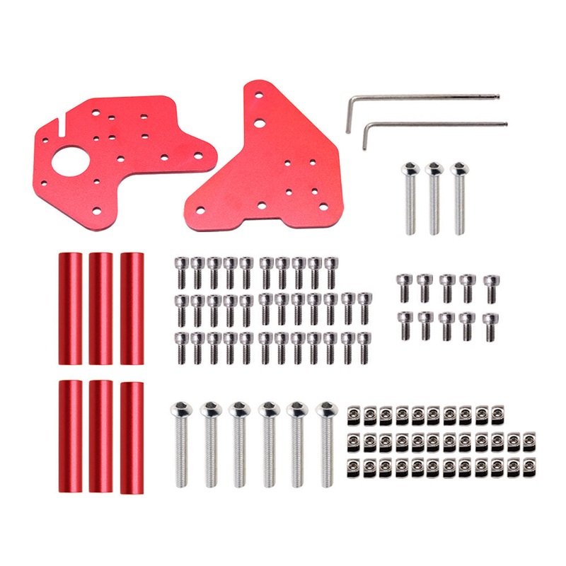 Creativity Dual Z-axis MGN12C Linear Guide with Mount Bracket Set Kit for Ender-3/3S/PRo 3D Printed Parts CR10 CR10V2