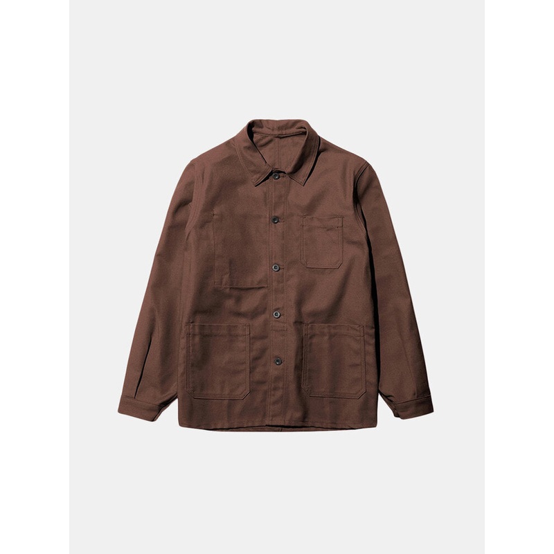 Mens Cotton Vintage Long Sleeve Multi Chest Pockets Casual Jacket