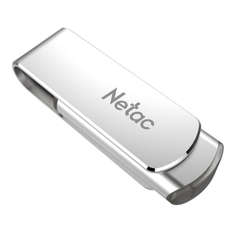 Netac USB 3.0 Flash Drive 360 Rotation Aluminum Alloy USB Disk 32G 64G 128G 256G Portable Thumb Drive for Computer Laptop U388