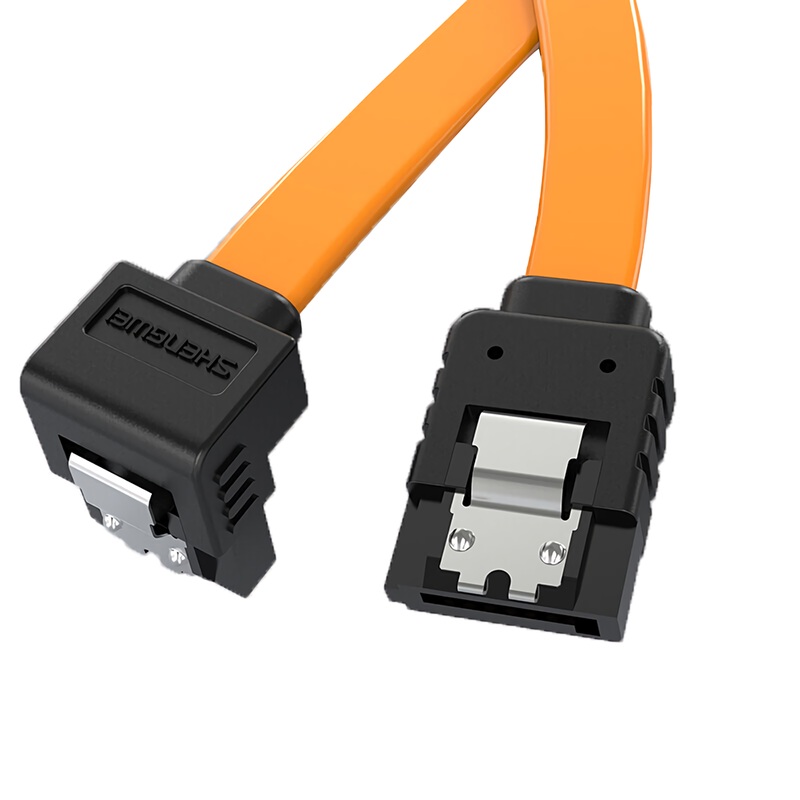 SATA3.0 Hard Disk Data Cable Connection Line Straight Head Elbow External Conversion Cable 0.5m 1 m Shengwei