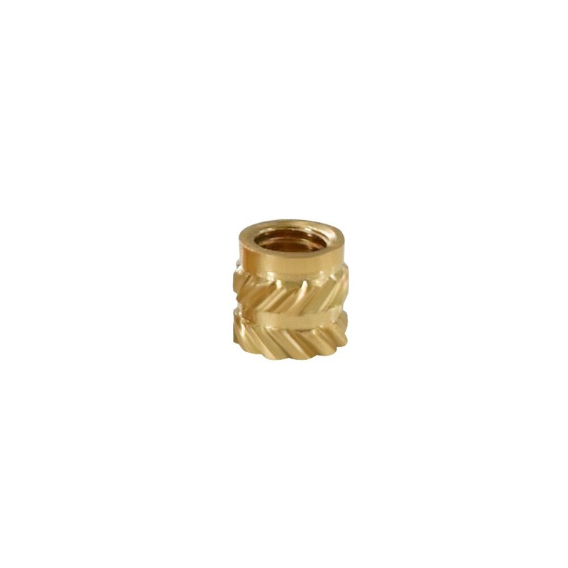 TWO TREES 10Pcs Thread Brass Knurled Inserts Nut Heat Set Insert Nuts Embed Parts Female Pressed Fit into Holes for 3D Printer