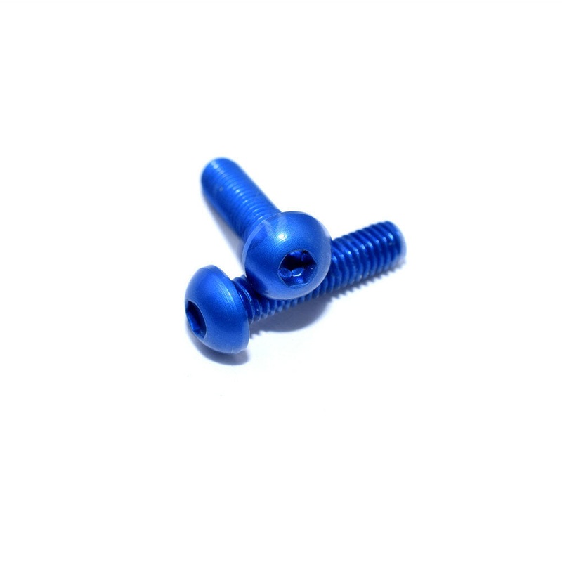 10 PCS AuroraRC M3x6 Half Round Head Screw 7075 Aluminum for RC FPV Racing Drone