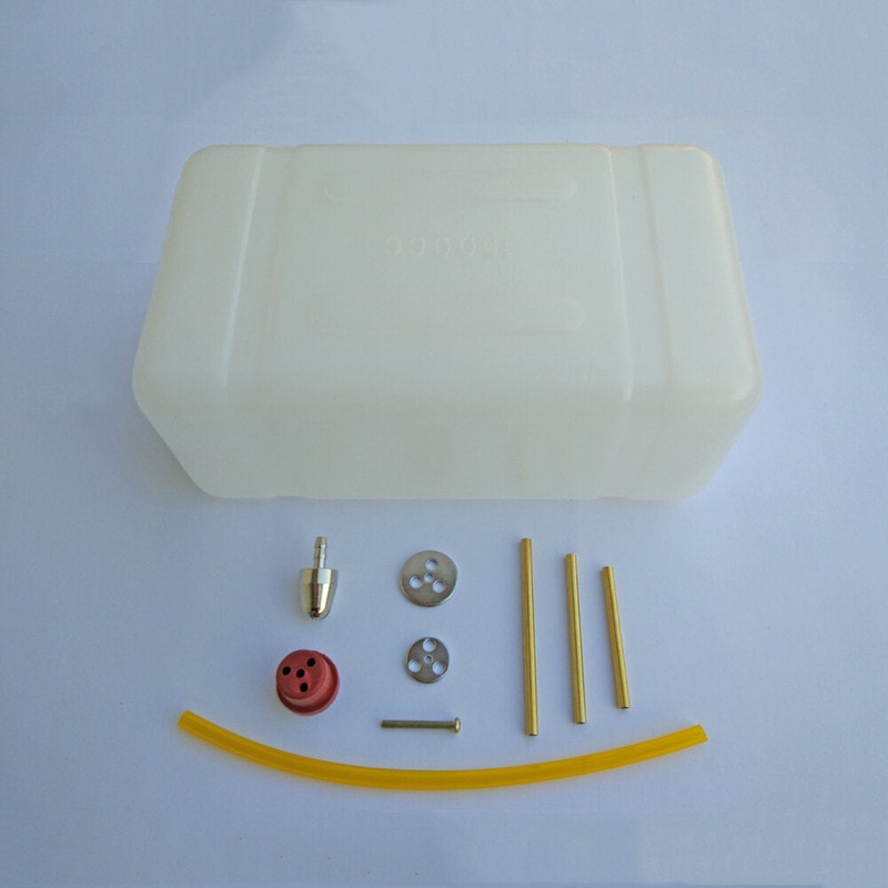 1350CC/1500CC/2500CC RC Oil Box Fuel Gasoline Tank Kit for Petrol Gasoline RC Drone Airplane Aircraft Fixed Wing DIY Accessories