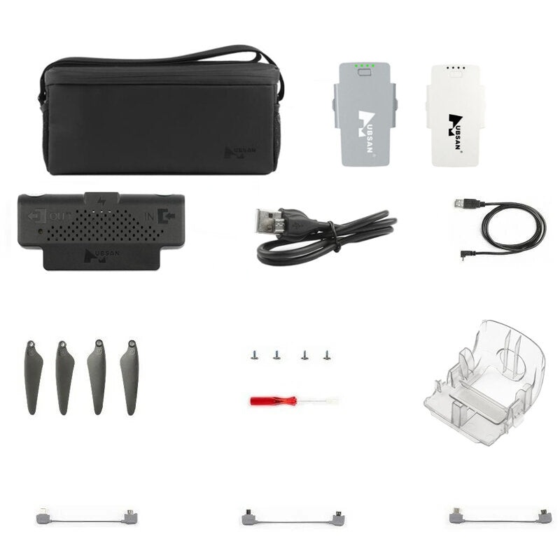 Original Hubsan ACE PRO / ACE SE RC Drone Quadcopter Spare Parts Blade Propeller Props Charger USB Conneted Cable Gimbal Protection Cover