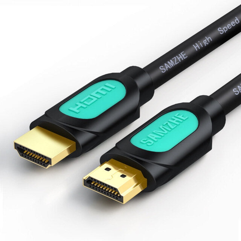 SAMZHE 4K HDMI 2.0 Cable 3D 60FPS AV Cable Video Cable for HD TV LCD Projector Computer Apple TV PS 3/4 TV-BOX Displayer Screen