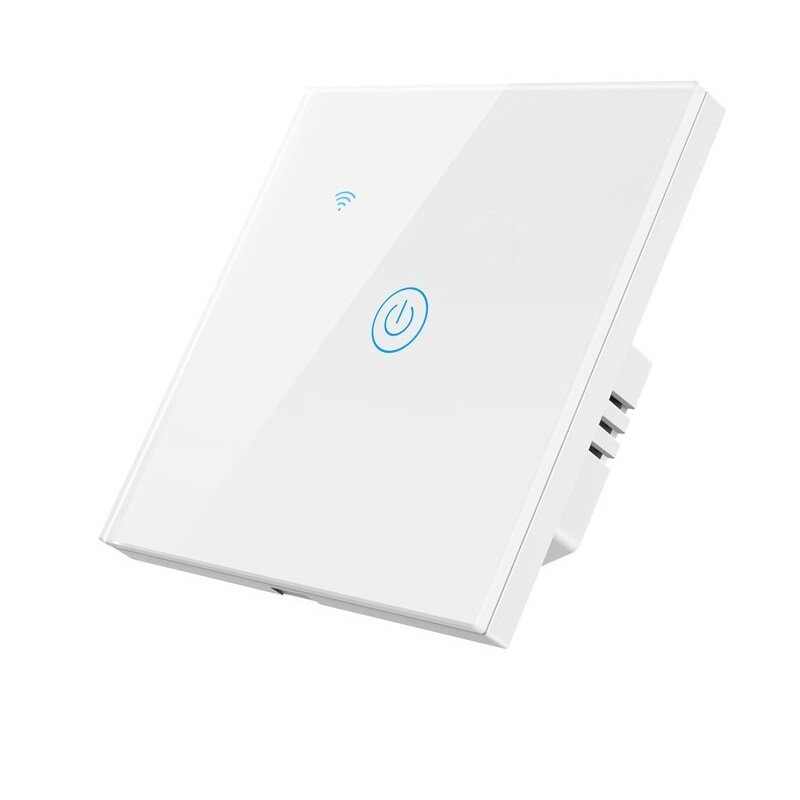220-240V Tuya ZB Single Fire Zero Shared Smart Touch Switch Wall Panel Lamp Control Work with Alexa Google Home