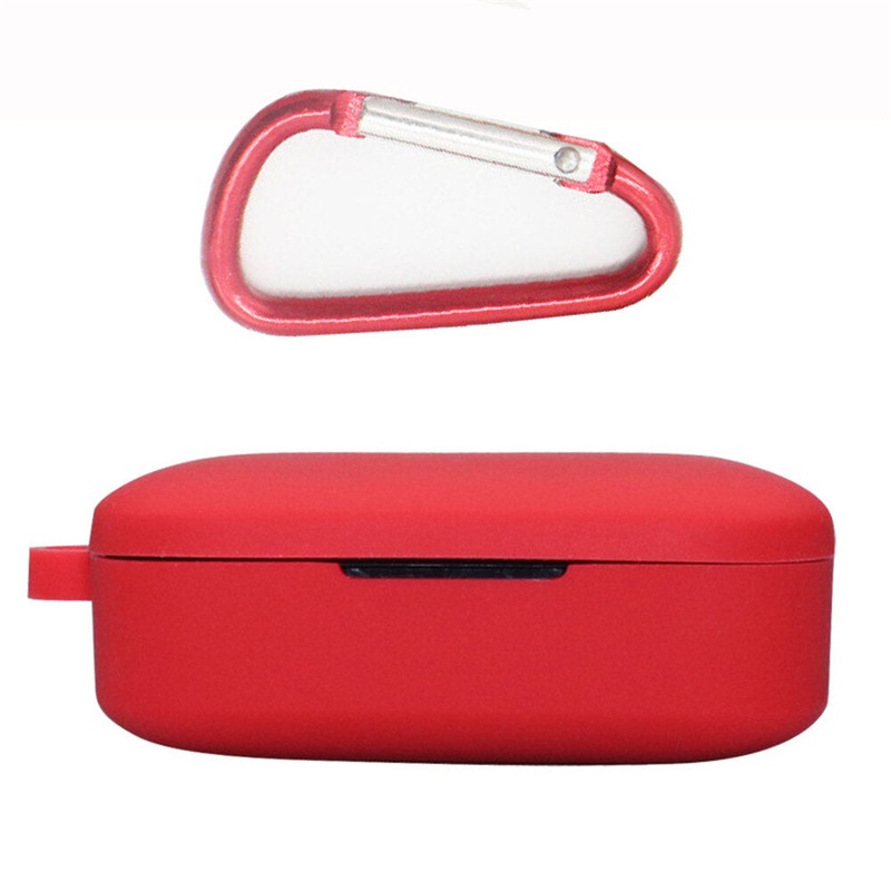 Bakeey Applicable QCY T5 bluetooth Earphone Storage Case Box Silicone Anti-Fall Anti-Lost Cover Case