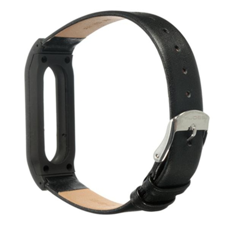Leather Bracelet Replacement for Xiaomi MiBand Wrist Strap Smartband + Tools