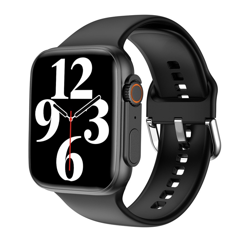 T18 1.83 inch HD Screen bluetooth Call Heart Rate Blood Pressure SpO2 Monitor Multi-sport Modes Fitness Tracker IP67 Waterproof Smart Watch