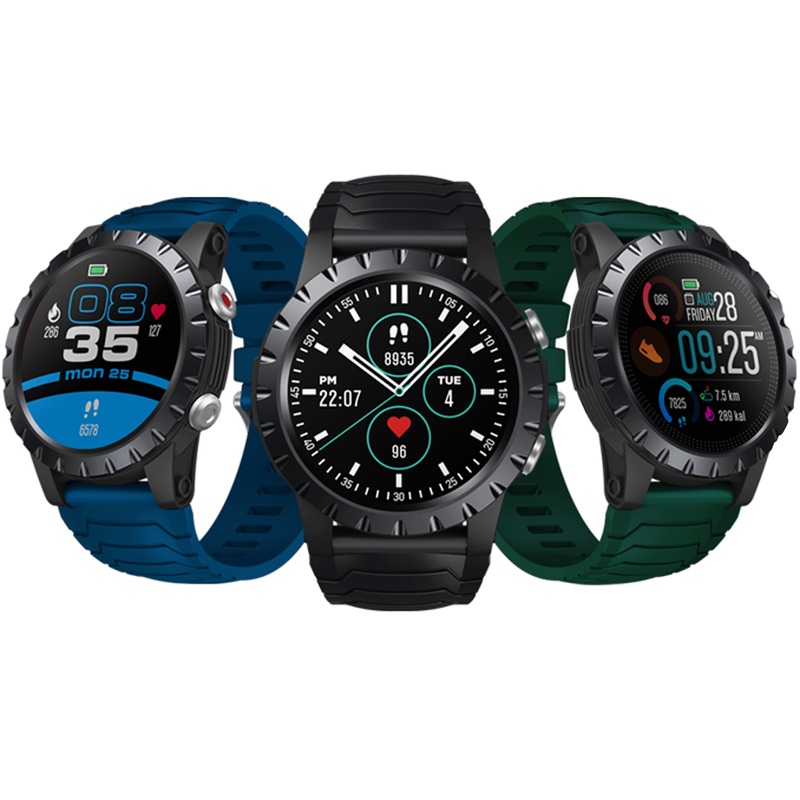 Zeblaze Stratos 1.32 inch 360*360px Screen HR SpO2 VO2 Max Monitor 120 Sports Modes 25 Days Standby 5ATM Waterproof Outdoor Smart Watch