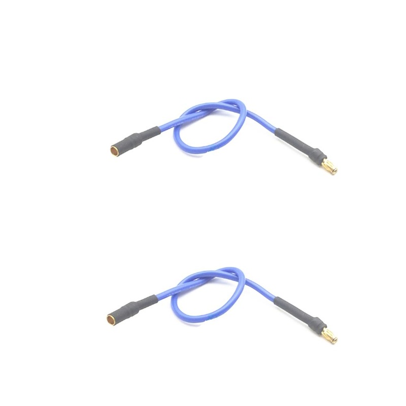 2PCS 300/400/500mm ESC to Motor Extension Cables 3.5mm Gold Bu11ets 16 AWG Silicone Wire