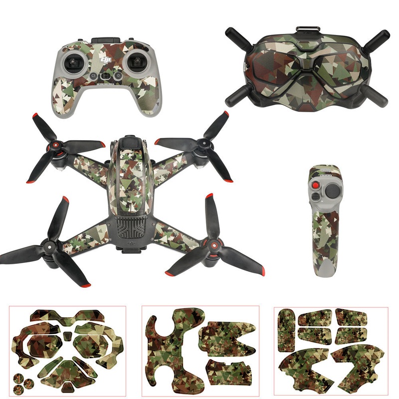 Colorful Sticker for DJI FPV Drone Goggles Remote Control Transmitter Rocker