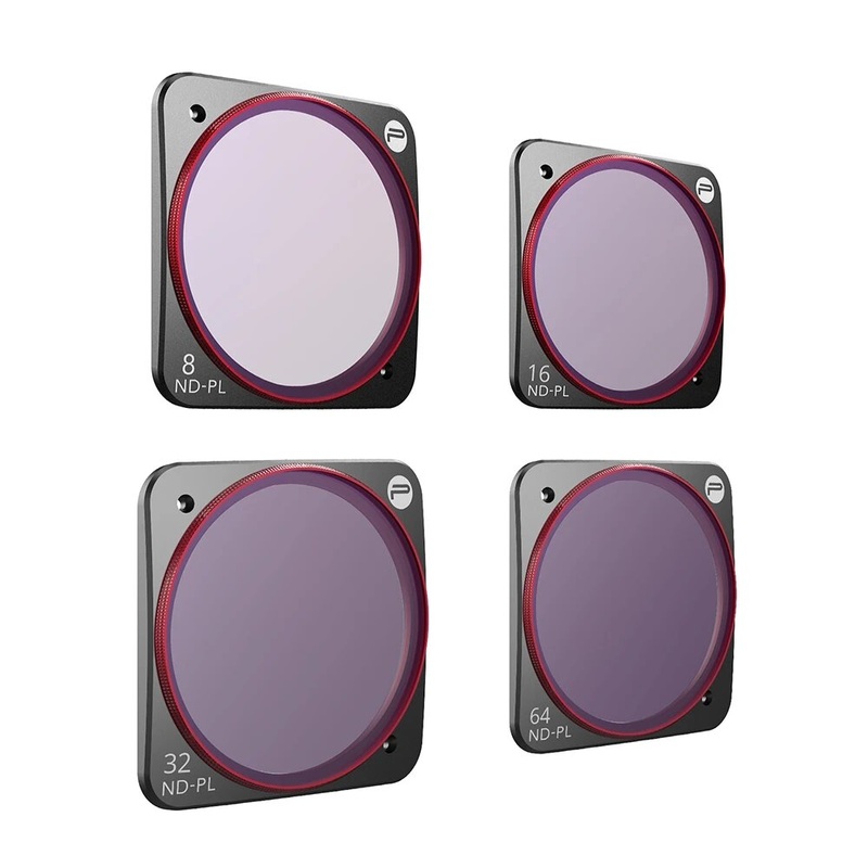 PGYTECH UV CPL NDPL ND Camera Lens Filter Combo for DJI Action2 Sport Camera RC Racing Drone