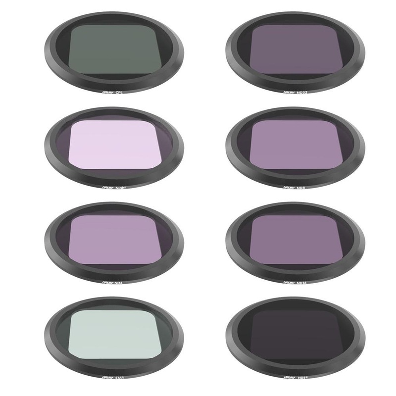 URUAV KB CPL/ND4/ND8/ND16/ND32/ND64/NIGHT/STAR Filter Lens Set for Gopro 8