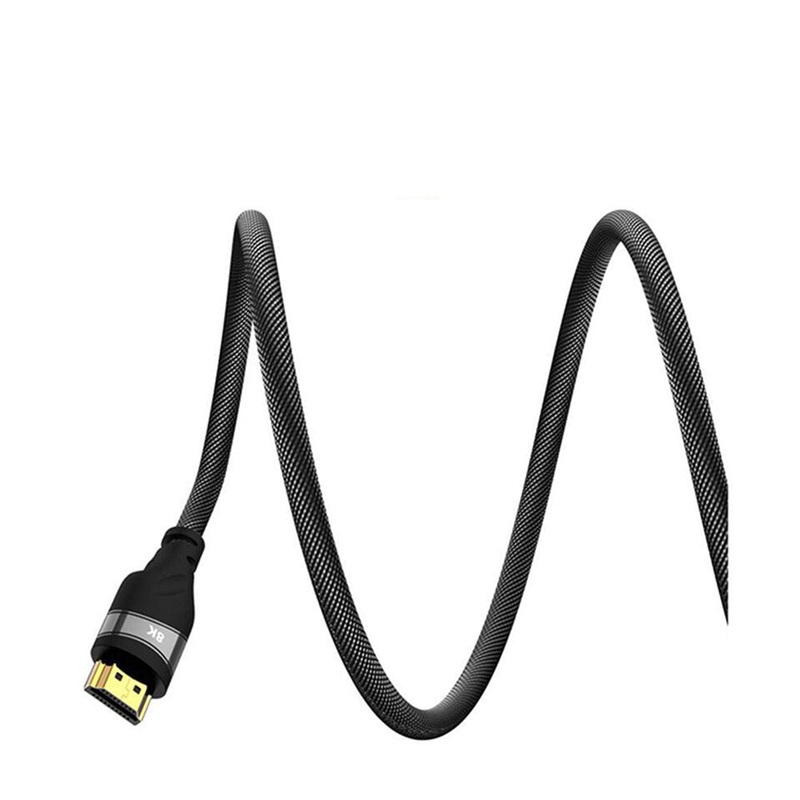 Cabledeconn T0209 0.5/1/2/3/5m High-Definition HD Interface 3D Audio Video Cable 8K @60Hz Computer Laptop to TV Monitor