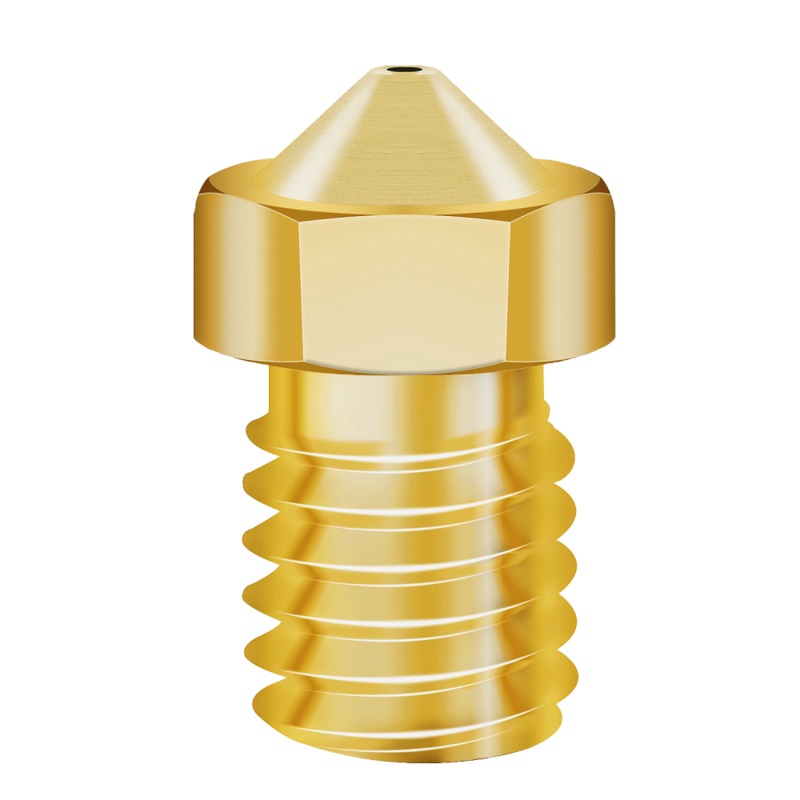 SIMAX3D 30Pcs 0.2mm/0.3mm/0.4mm/0.6mm 0.8mm/1.0mm V6 Volcano Nozzle for Creality Ender 3 CR-10 3D Printer