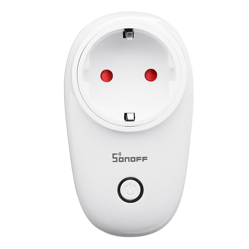 SONOFF S26 10A AC90V-250V Smart WIFI Socket CN/US/UK/AU/DE/FR/BR/CH/IL/IT Wireless Plug Power Sockets Smart Home Switch Work With Alexa Google Assistant IFTTT