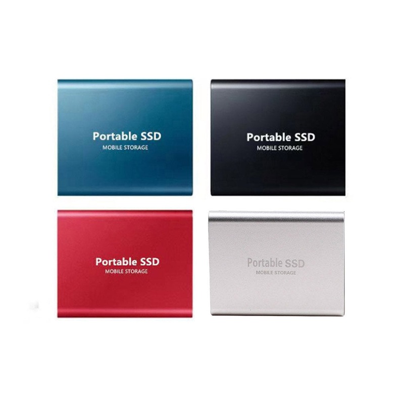 Type-C3.1 Gen1 MSATA Mobile SSD Solid State Drive 120 / 128 / 240 / 256 / 480 / 512GB Metal Solid State Disk Hard  Drive