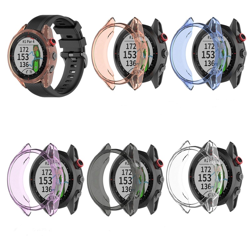 Bakeey Transparent TPU Watch Case Protector Watch Cover For Garmin Approach S62