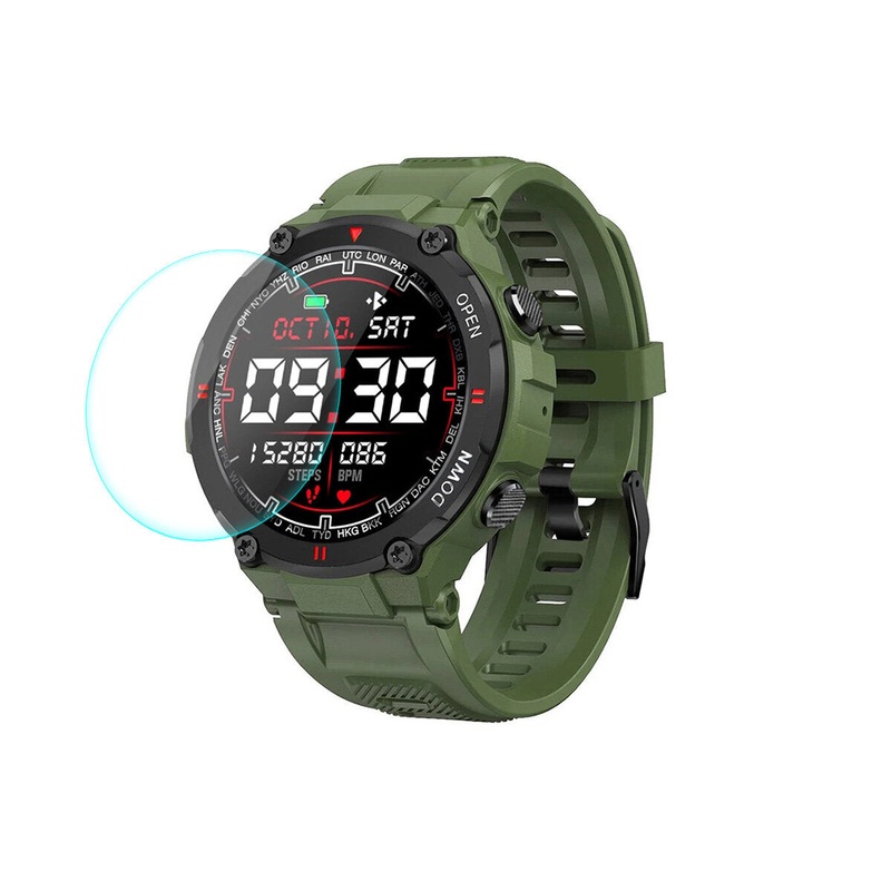 ENKAY 0.2mm 9H 2.15D Curved Edge Toughened Glass Protective Film Suitable for BW-AT2 Smart Sports Watch