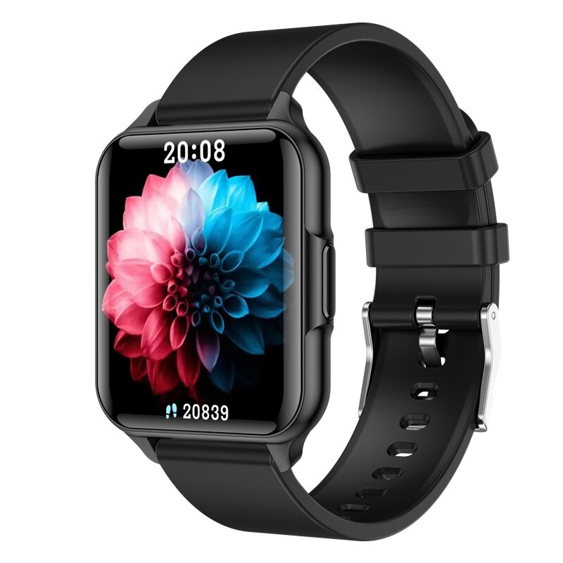 Q26 Pro 1.83 inch Screen Body Temperature Heart Rate Heart Rate Blood Pressure SpO2 Monitor 45 Days Long Standby Customized Dials Smart Watch