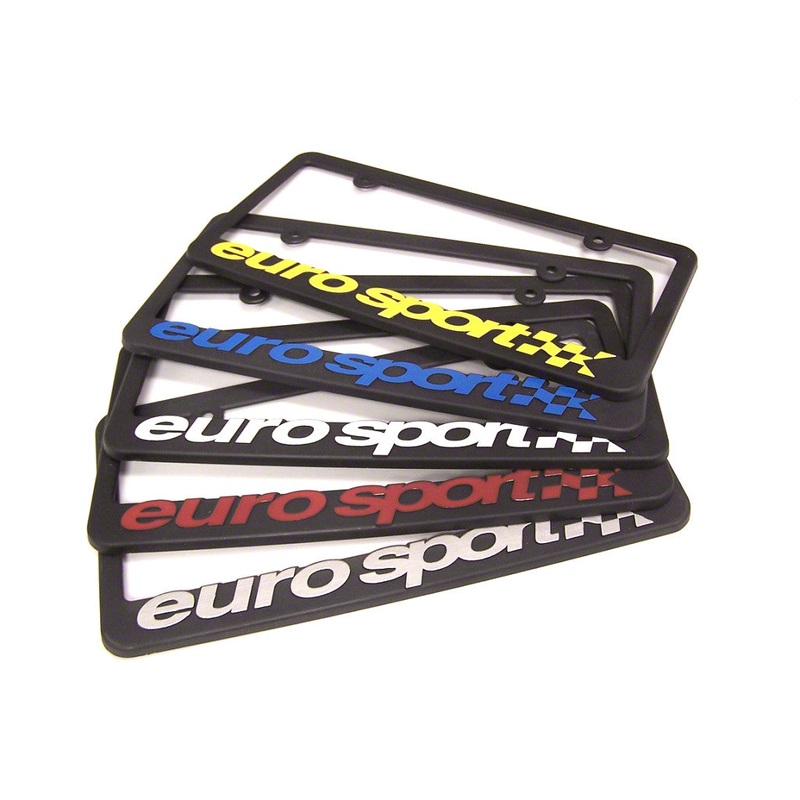 Euro Sport License Plate Frames