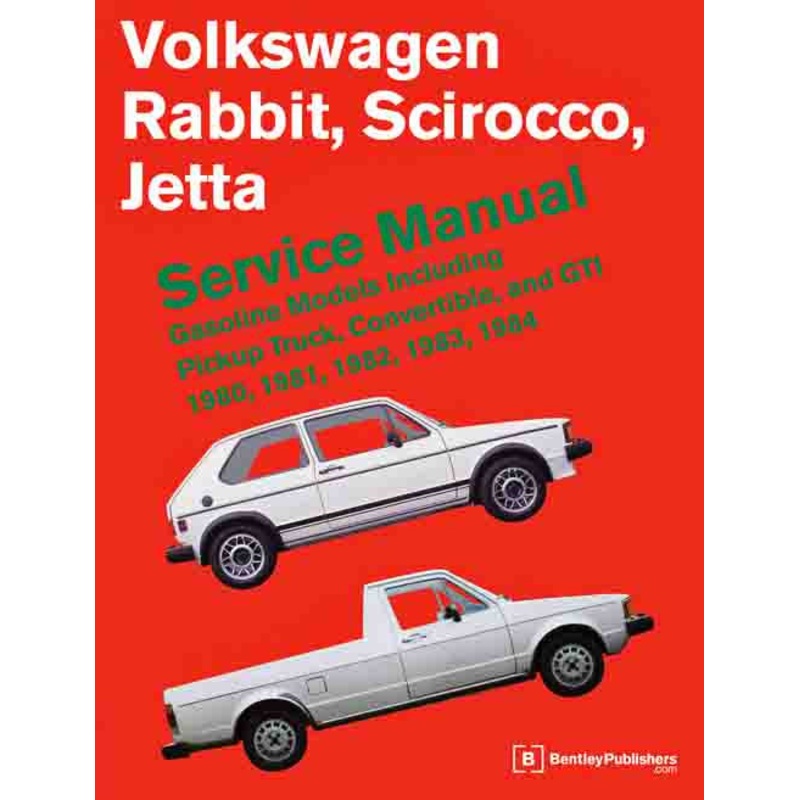 Bentley Repair Manual – VW Mk1 Rabbit/Scirocco 80-84