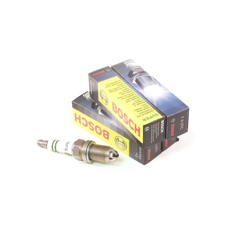 Bosch Super Copper Spark Plugs, Triple Tip (Set of 4) – VW Mk1 & Mk2 16v