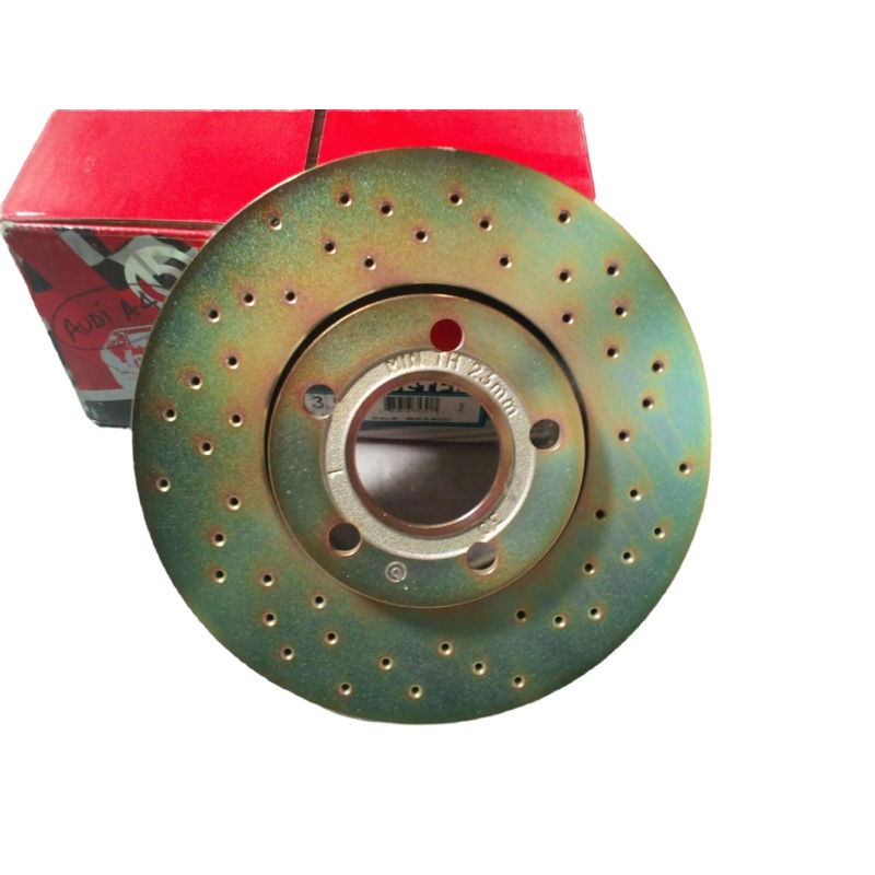 Brembo Drilled Front Brake Rotor Set – Audi A4 96-05/A6 96-01