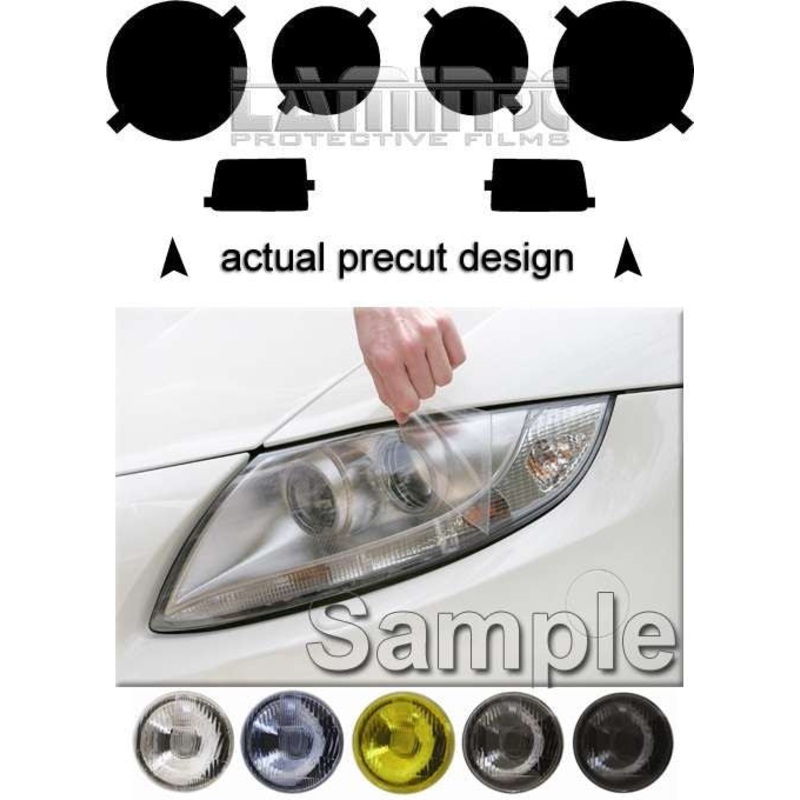 Lamin-x VW Golf , GTI, Jetta II (85-92) Quad Round Headlight Covers