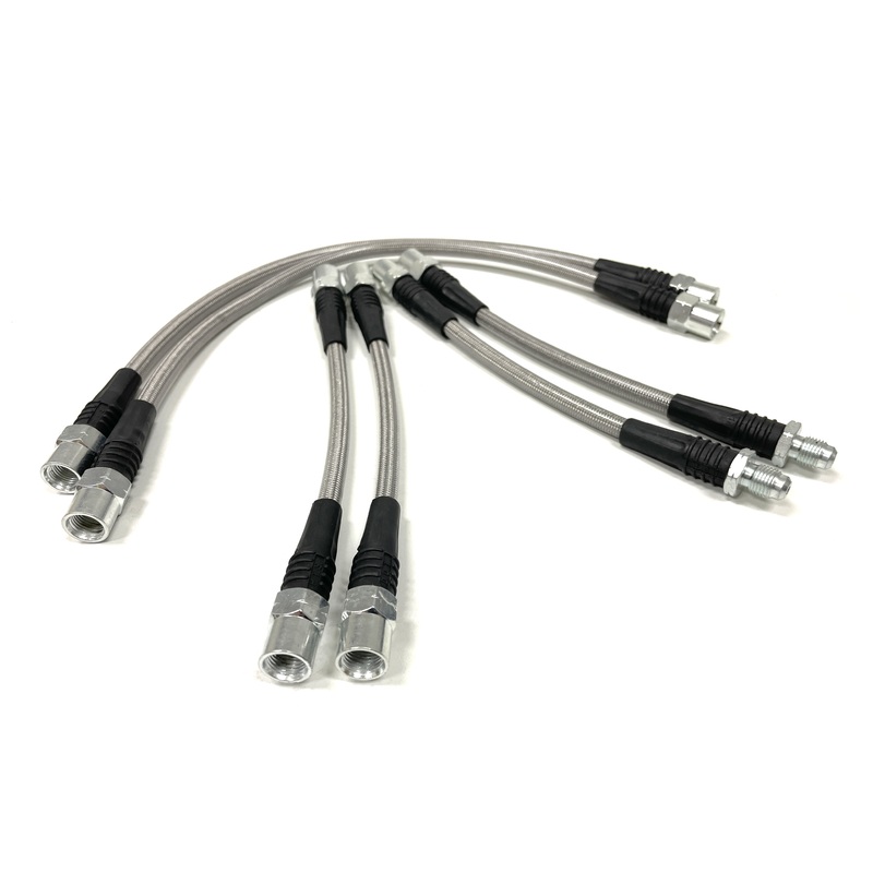 Stainless Steel Braided Brake Line Set – VW Corrado/Passat