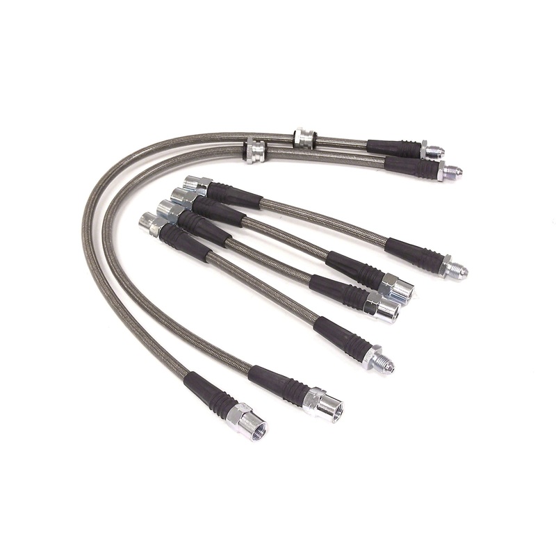 Stainless Steel Braided Brake Line Set – VW Corrado VR6/MK3 GTI/MK3 Jetta VR6