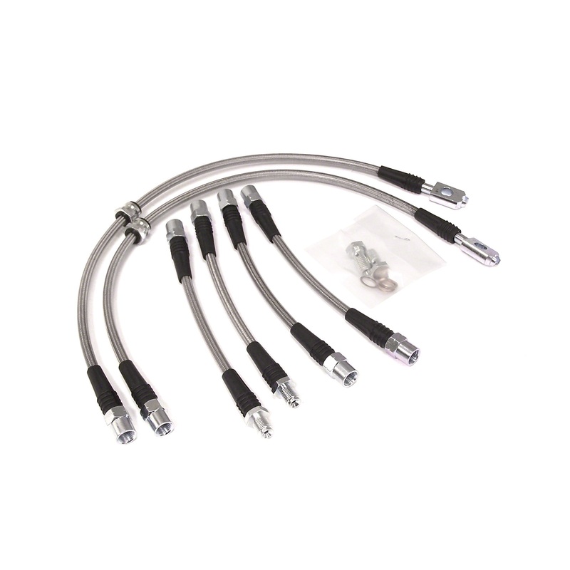 Stainless Steel Braided Brake Line Set – VW Mk3 VR6 1996-1999
