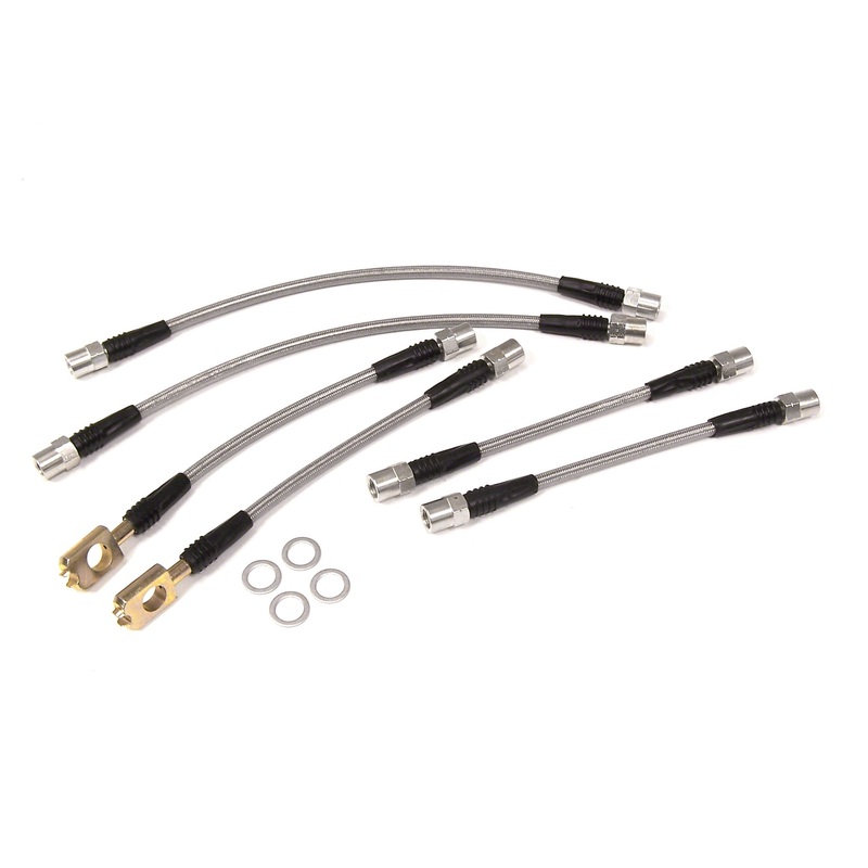 Stainless Steel Braided Brake Line Set – VW Passat 1.8T