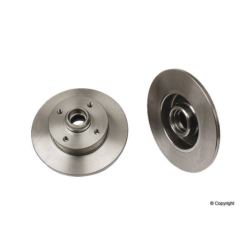 VW 8.9 Inch rear solid brake rotor 4-lug