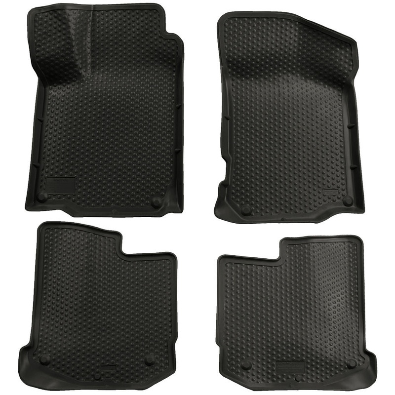 Husky Liners Classic Style  Black Front & Back Seat Floor Mats – 2000-2005 VW Mk4 Golf/Gti