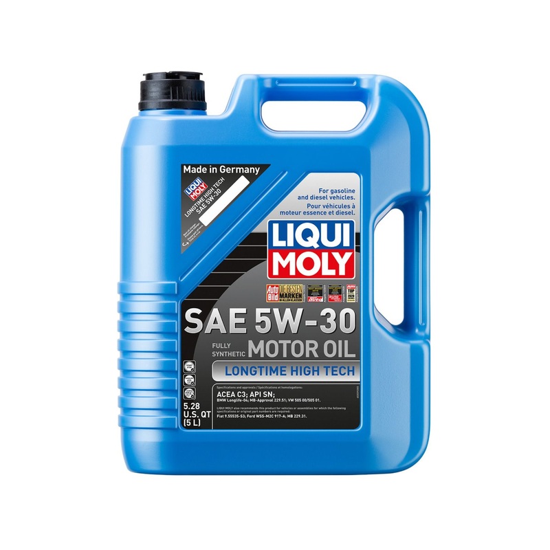 Liqui Moly Fully Synthetic Longtime High Tech 5W-30 Motor Oil – 5 Liter