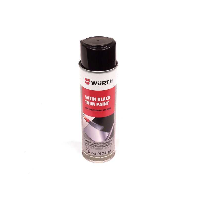 WURTH Flexible Trim Paint Satin Black – 15 oz