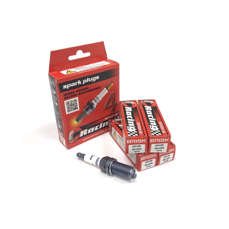 Brisk Premium ER10S Spark Plugs (Set of 4) – VW Mk7 GTI/Golf R, Audi S3