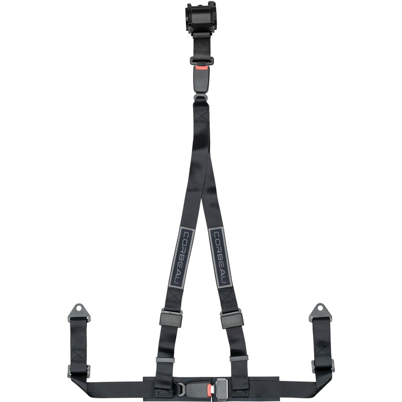 Corbeau 2-Inch 3-Point Retractable Harness Belts