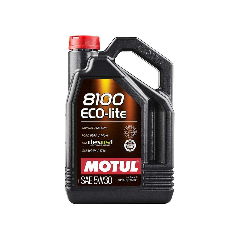 MOTUL 8100 ECO-lite 5W-30 100% SYNTHETIC ENGINE OIL