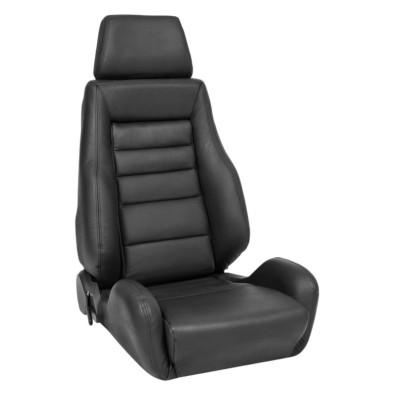 Corbeau GTS II Reclining Seat Pair (Driver & Passenger) – Black Leather